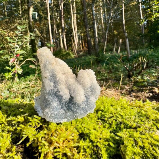 0437 apofyliet en blauwe chalcedoon