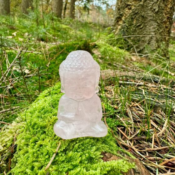 0547 rozenkwarts baby budha