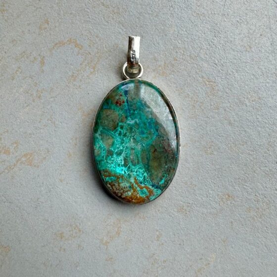 0273 Hanger van Chrysocolla