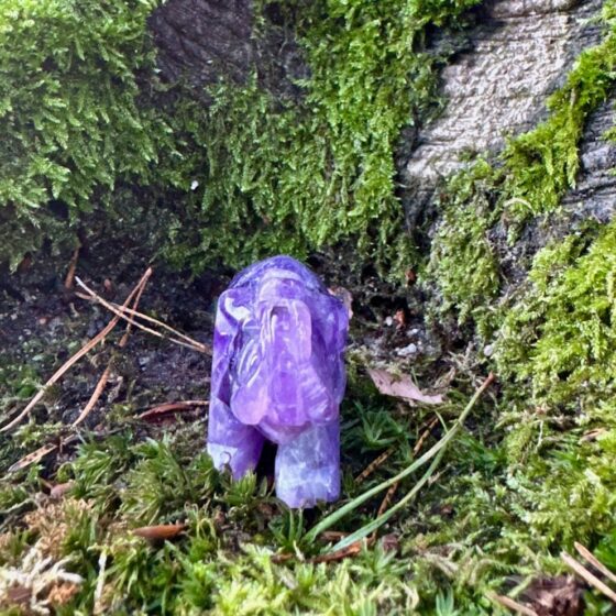 0568 Olifant van Amethist
