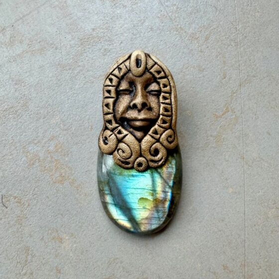 511 Amulet van Labradoriet