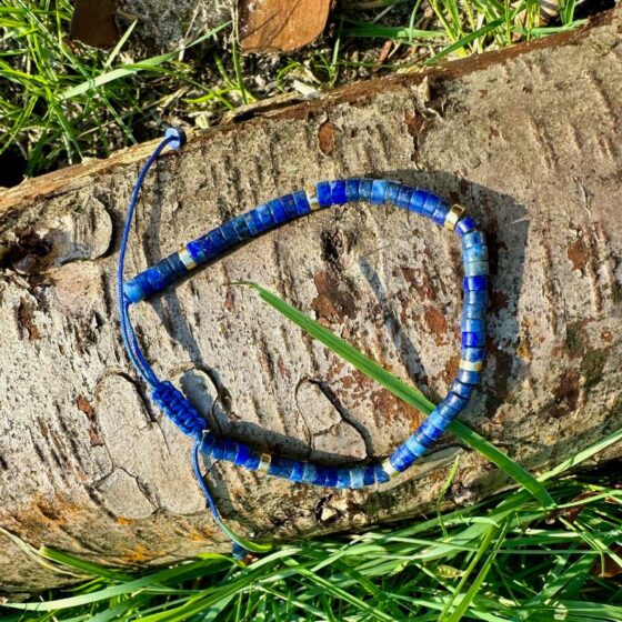 158 Armband van lapis lazuli